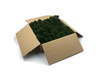 Mech Chrobotek / Reniferowy Fiński Oczyszczony PREMIUM 500g - Ciemnozielony